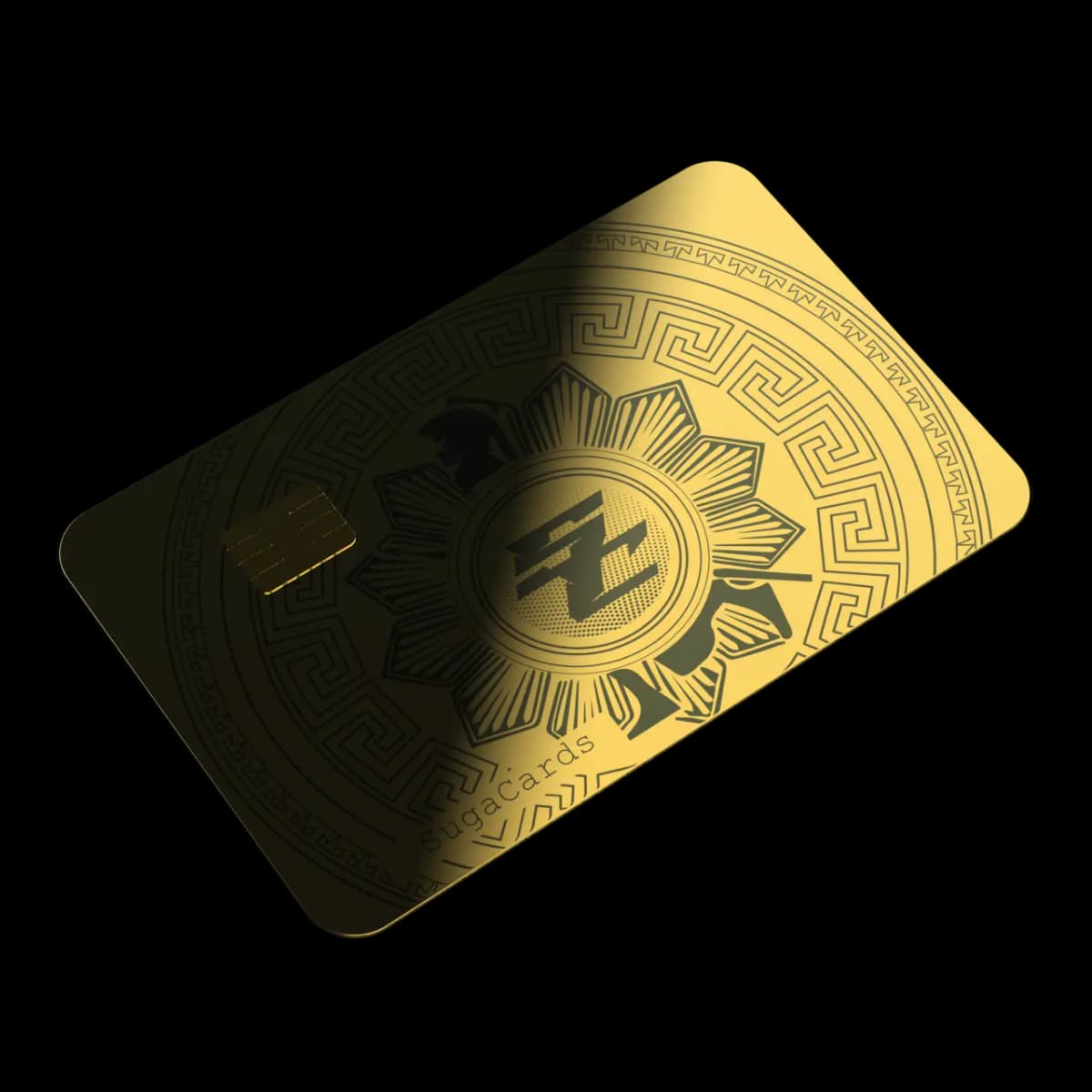 Metal credit card design showcase